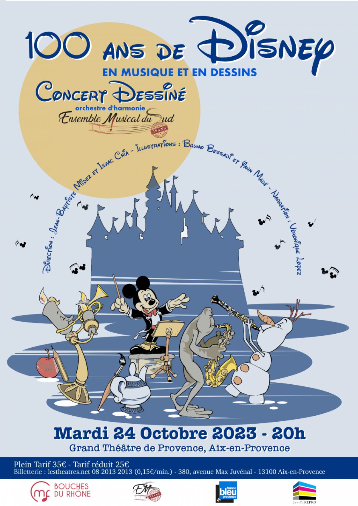 100 ans de Disney, en musique et en dessins, Autres événements